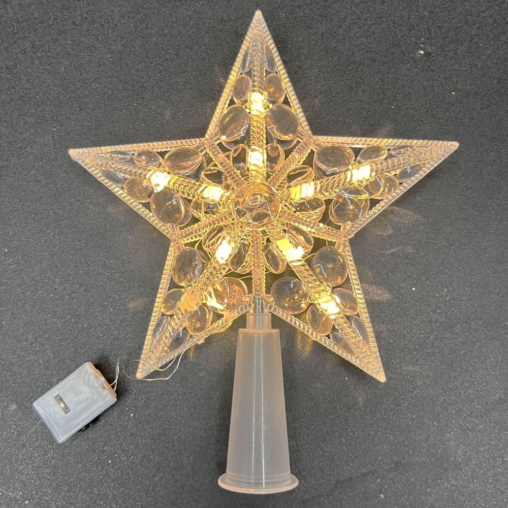 ท็อปเปอร์ต้นคริสต์มาสรูปดาวเรื - Star Tree Topper บทวิจารณ์และราคา