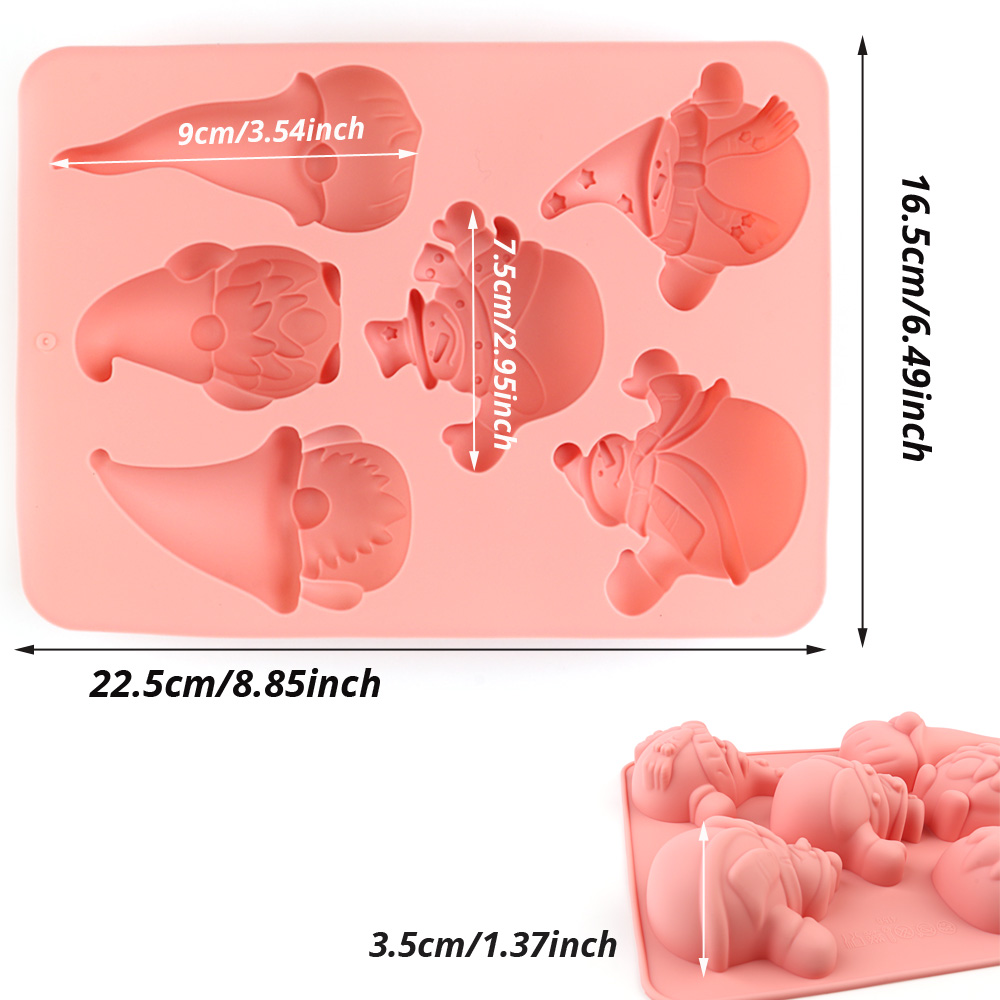 แม่พิมพ์ซิลิโคนสำหรับอบเค้กช็อ - Holiday Candle Set บทวิจารณ์และราคา