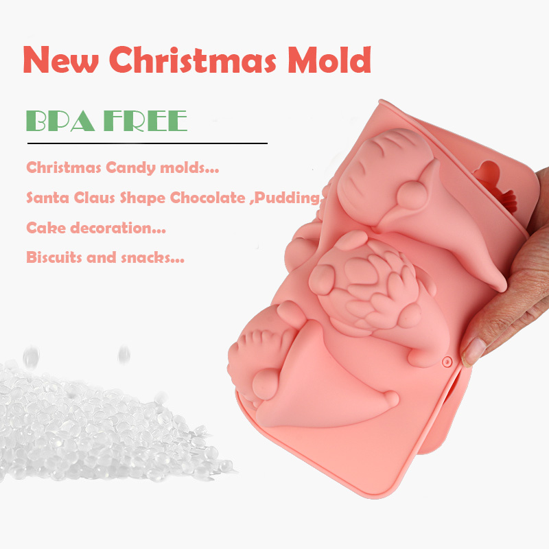 แม่พิมพ์ซิลิโคนสำหรับอบเค้กช็อ - Holiday Candle Set บทวิจารณ์และราคา