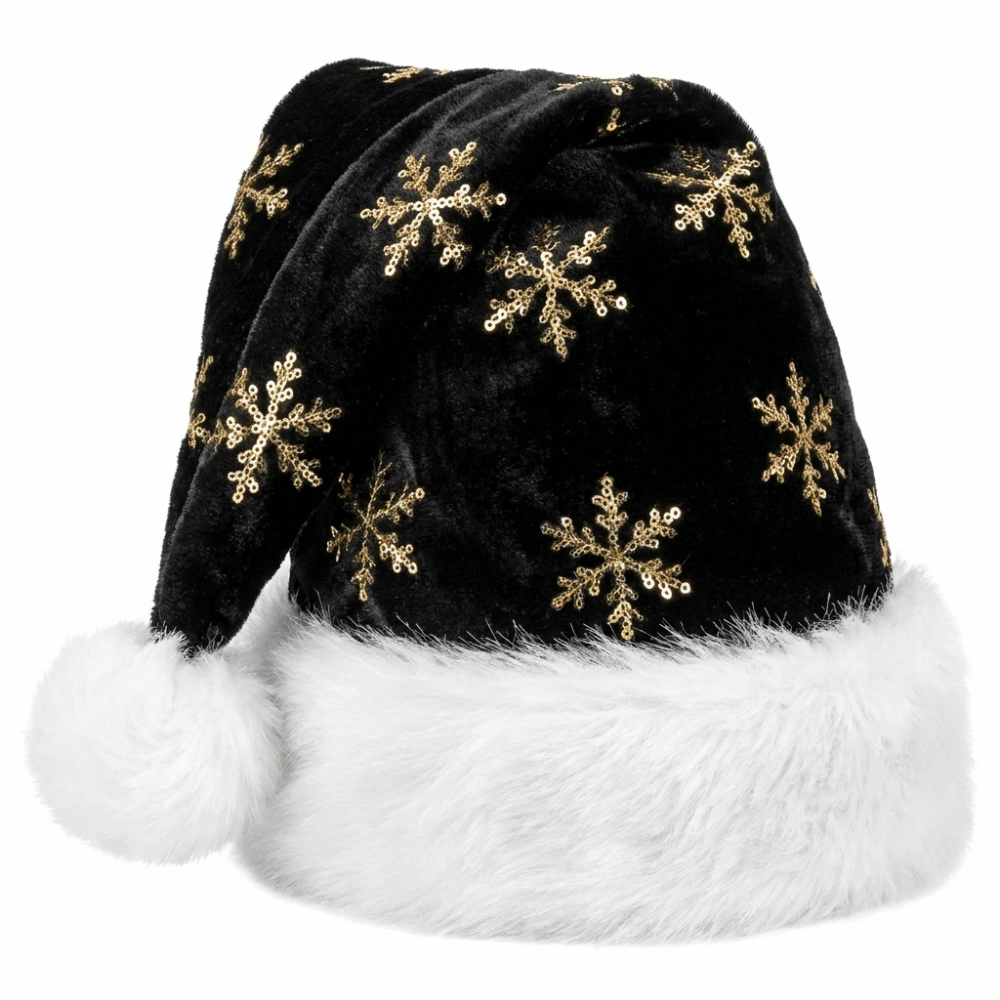 หมวกซานต้าลายดาวสุดเก๋พร้อมโบว - Santa Hat Plush บทวิจารณ์และราคา