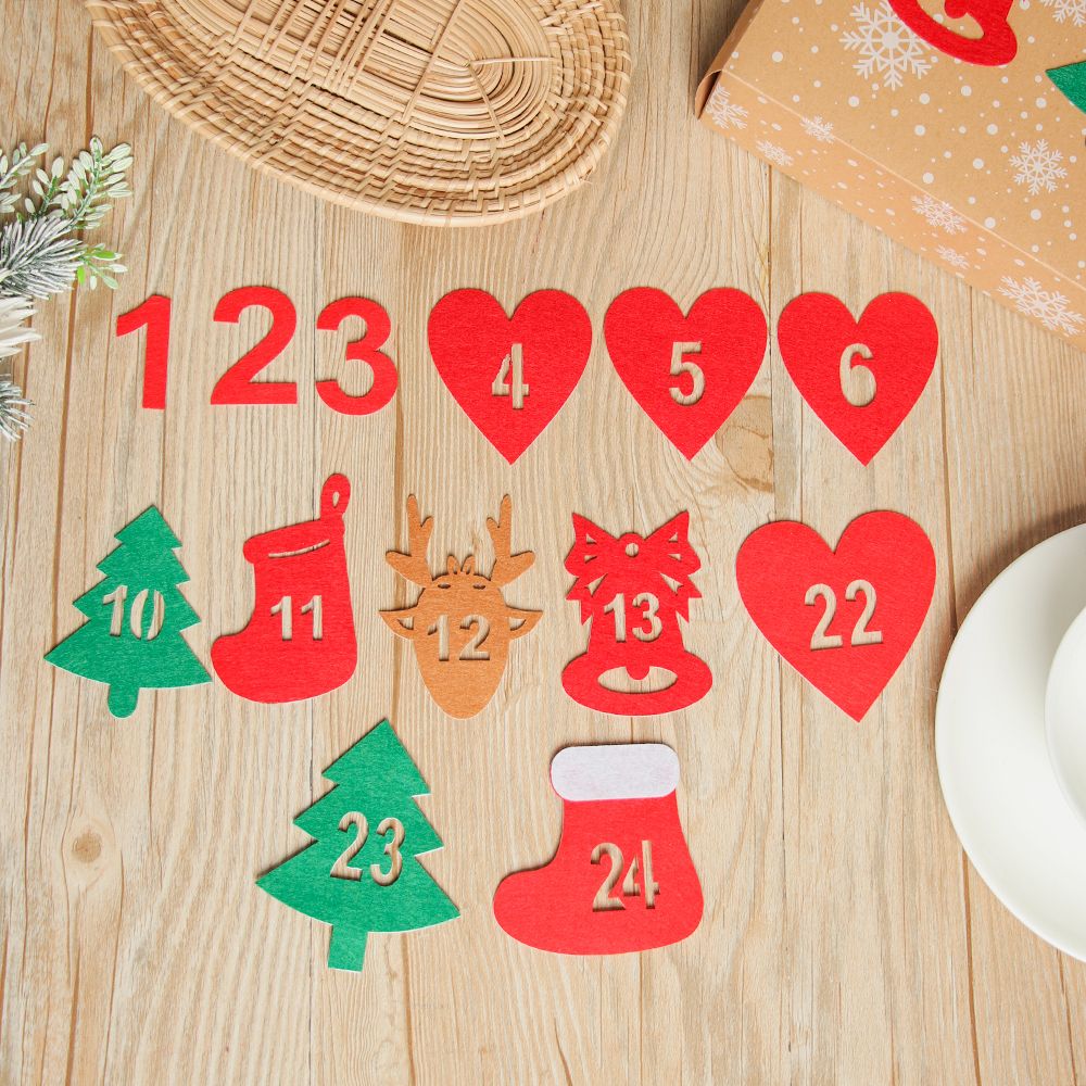 24ชิ้น/ถุง Merry Christmas Adv - Advent Calendar Gift บทวิจารณ์และราคา