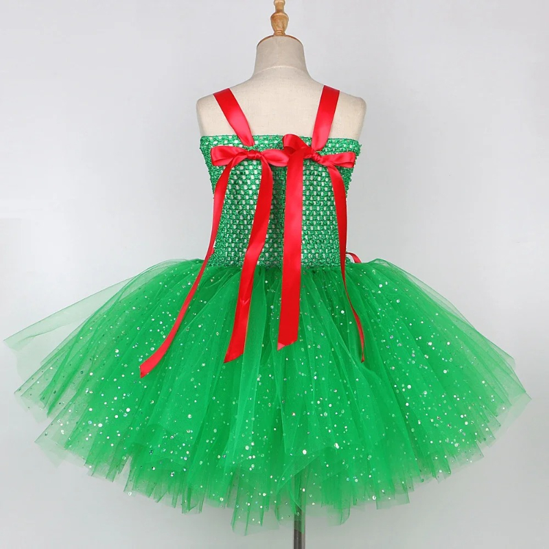 ชุดเดรสกระโปรงบัลเลต์เด็กผู้หญ - Elf Costume Christmas บทวิจารณ์และราคา