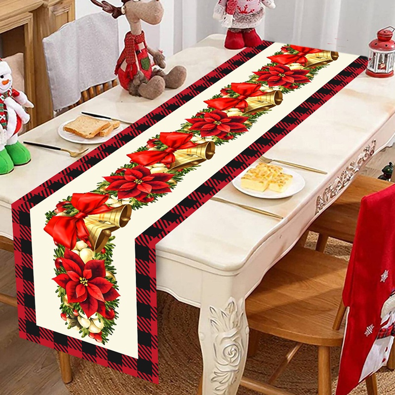 Merry Christmas Table Runner X - Christmas Table Runner บทวิจารณ์และราคา