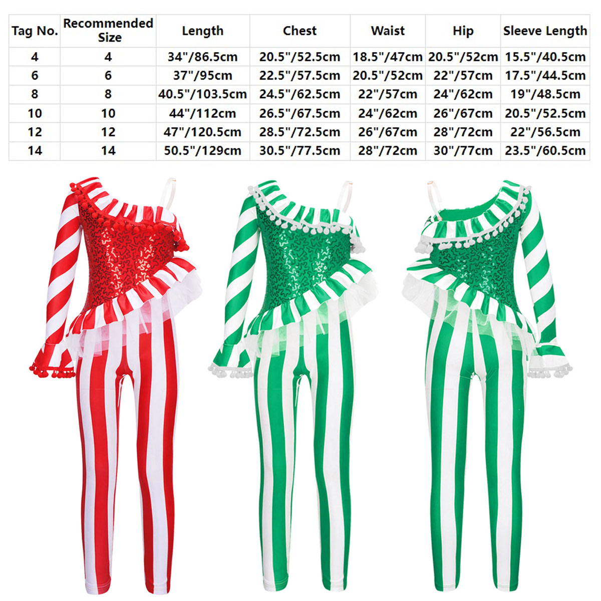 ชุดบอดี้สูทเต้นรำบัลเลต์ลายแคน - Elf Costume Christmas บทวิจารณ์และราคา