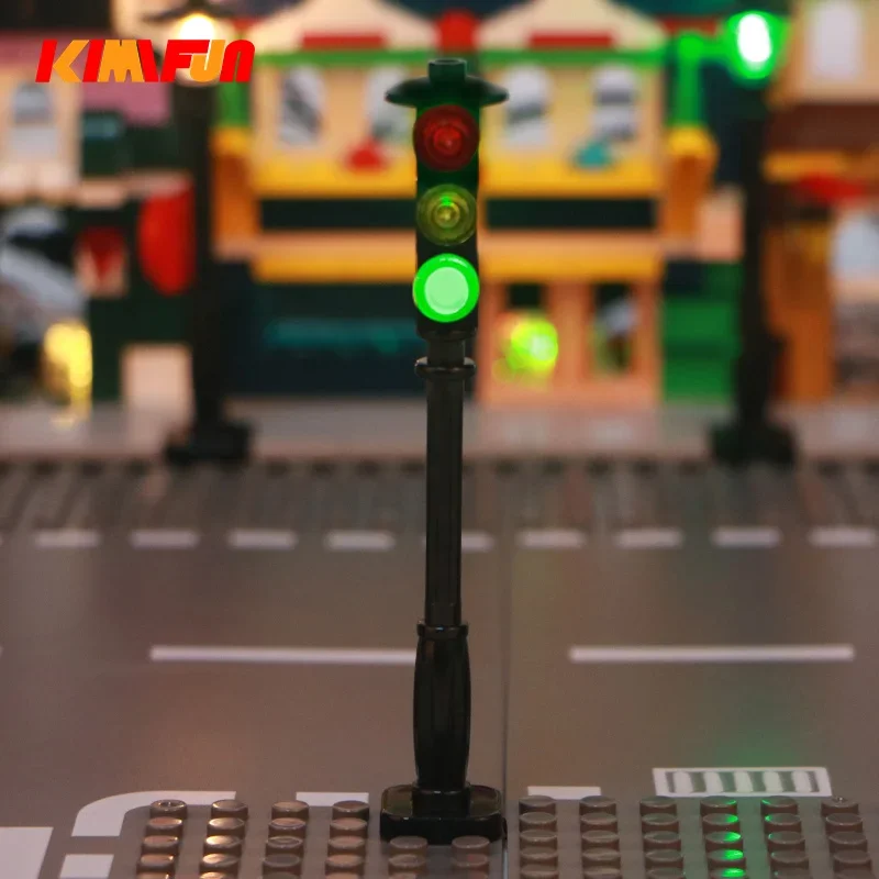 1 ชิ้น LED MOC Street รอบอัตโน - Lego Set Creator บทวิจารณ์และราคา