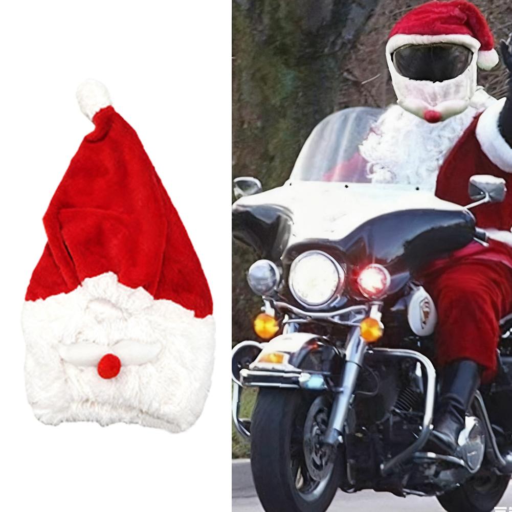 หมวกซานตาคลอสสำหรับหมวกกันน็อค - Santa Hat Plush บทวิจารณ์และราคา