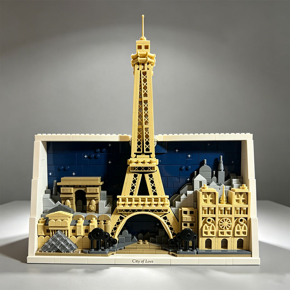 2026 NEW Love City—Paris Build - Lego Set City บทวิจารณ์และราคา