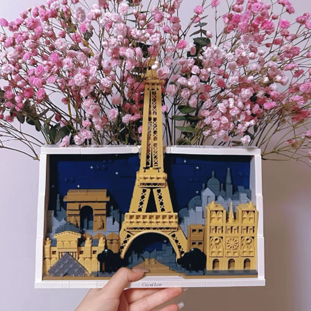 2026 NEW Love City—Paris Build - Lego Set City บทวิจารณ์และราคา