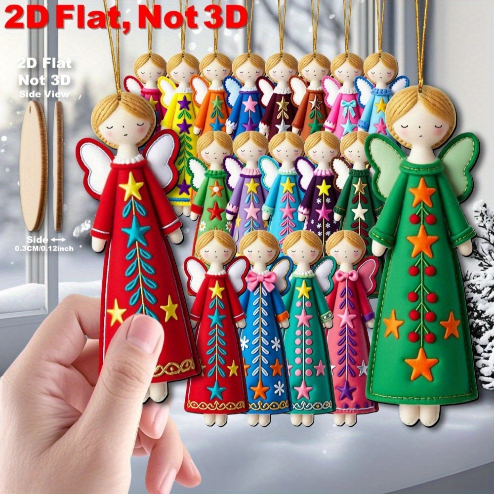 ชุดตกแต่งนางฟ้าหลากสี 16 ชิ้น  - Star Tree Topper บทวิจารณ์และราคา