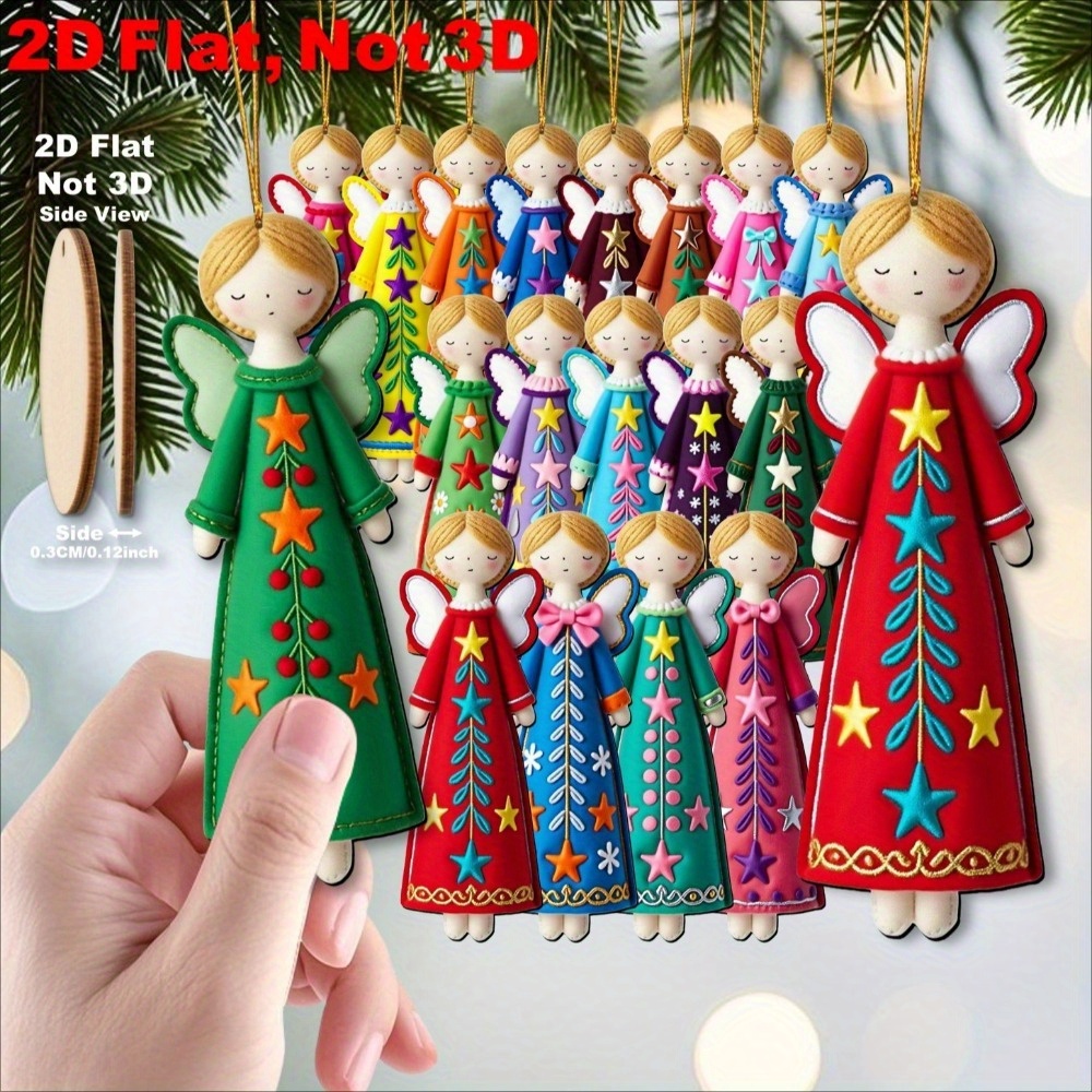 ชุดตกแต่งนางฟ้าหลากสี 16 ชิ้น  - Star Tree Topper บทวิจารณ์และราคา